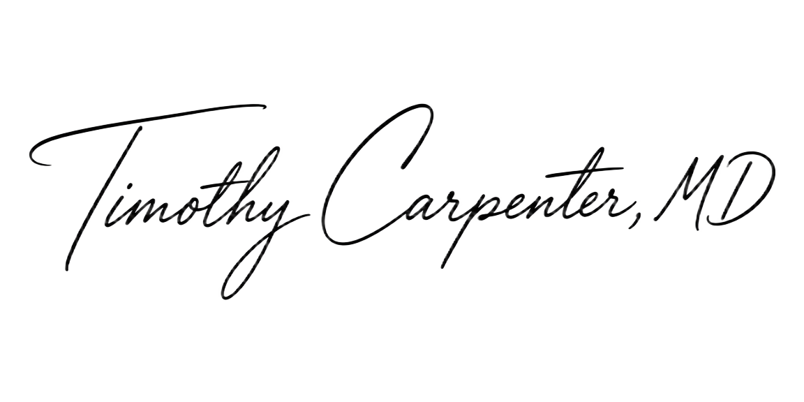 Signature of Dr. Timothy Carpenter