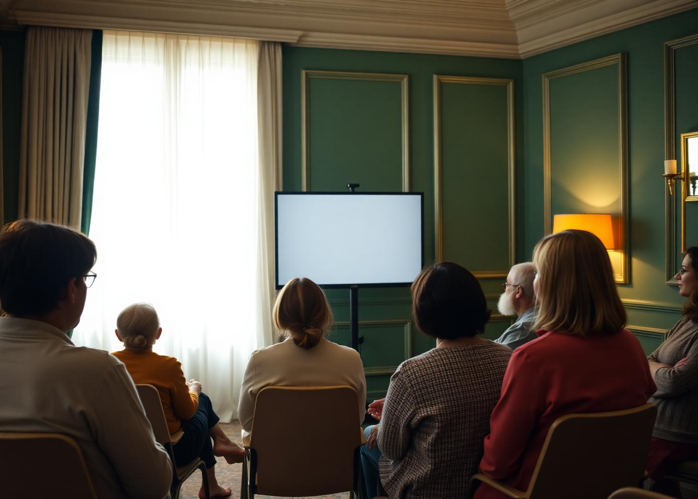 An engaged audience at a Therapoint education evening